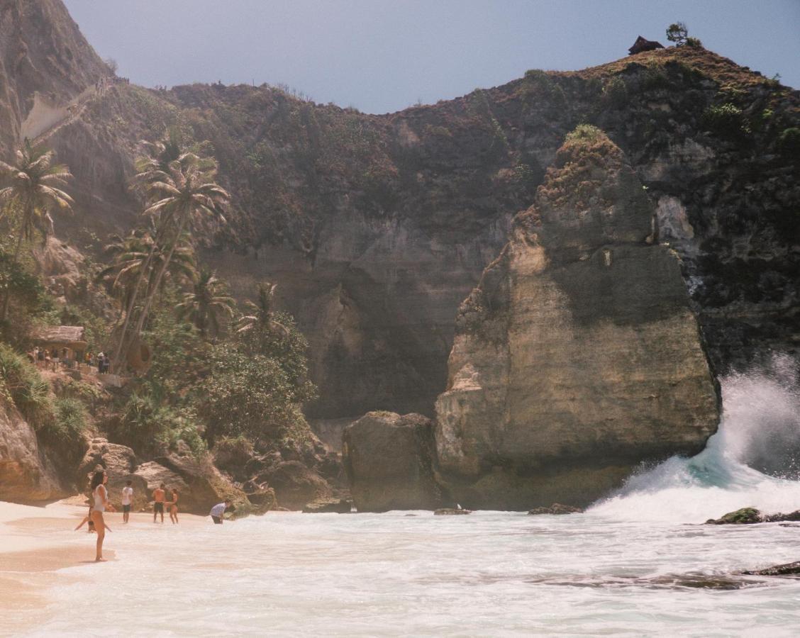 Tropical Glamping Nusa Penida - Private Romantic Seaside Bungalow Diamond Beach Pelilit Luaran gambar