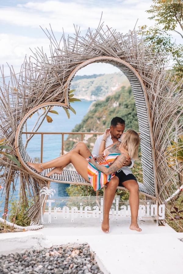 Tropical Glamping Nusa Penida - Private Romantic Seaside Bungalow Diamond Beach Pelilit Luaran gambar