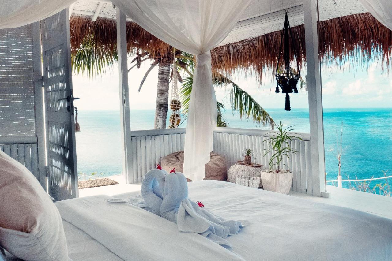 Tropical Glamping Nusa Penida - Private Romantic Seaside Bungalow Diamond Beach Pelilit Luaran gambar